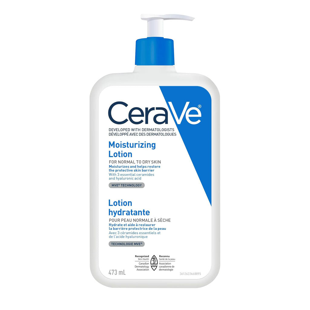 CeraVe Moisturizing Lotion, Daily Lightweight Face & Body Moisturizer with Hyaluronic Acid & Ceramides