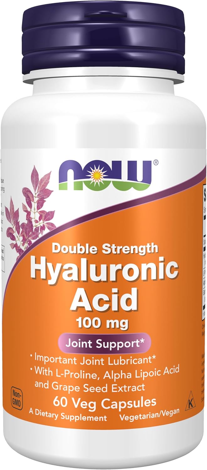 NOW Hyaluronic Acid Natural Supplement